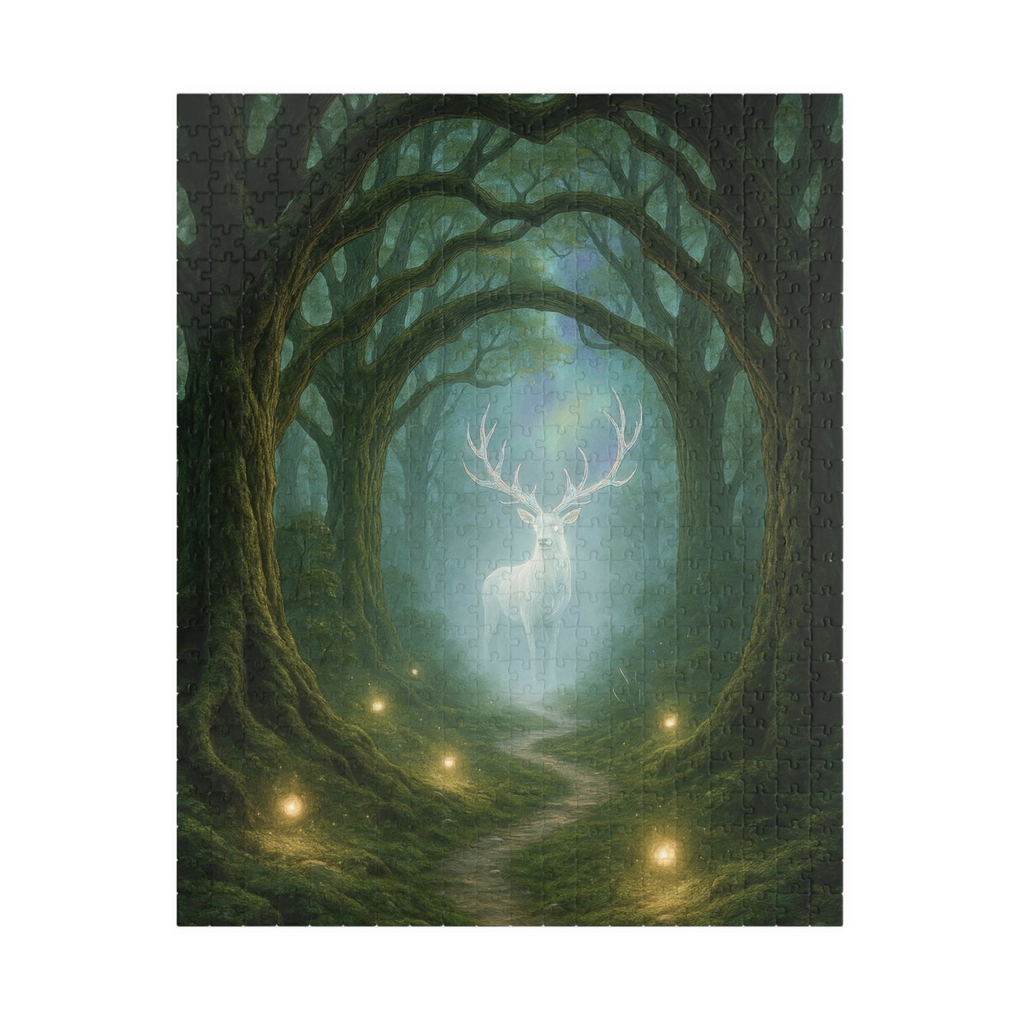 ๐ฆ The Path of Light โ Enchanted Forest Puzzle (Elegant Deer Edition) ๐ฒ