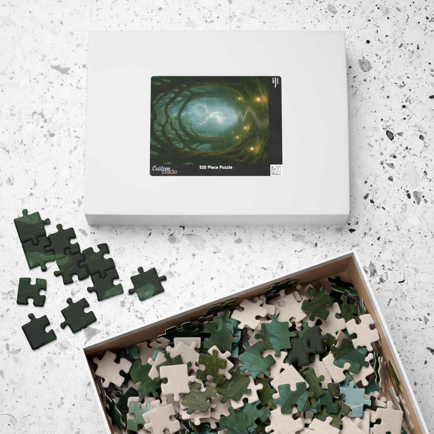 ๐ฆ The Path of Light โ Enchanted Forest Puzzle (Elegant Deer Edition) ๐ฒ