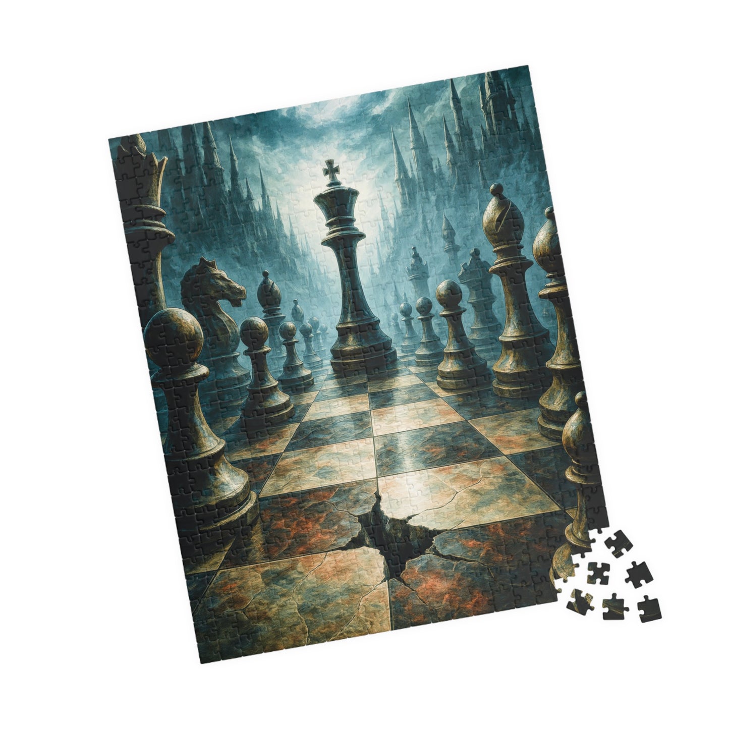 โ๏ธ Dark Strategy Puzzle โ The Chessboard Abyss ๐ฏ๏ธ๐ฐ