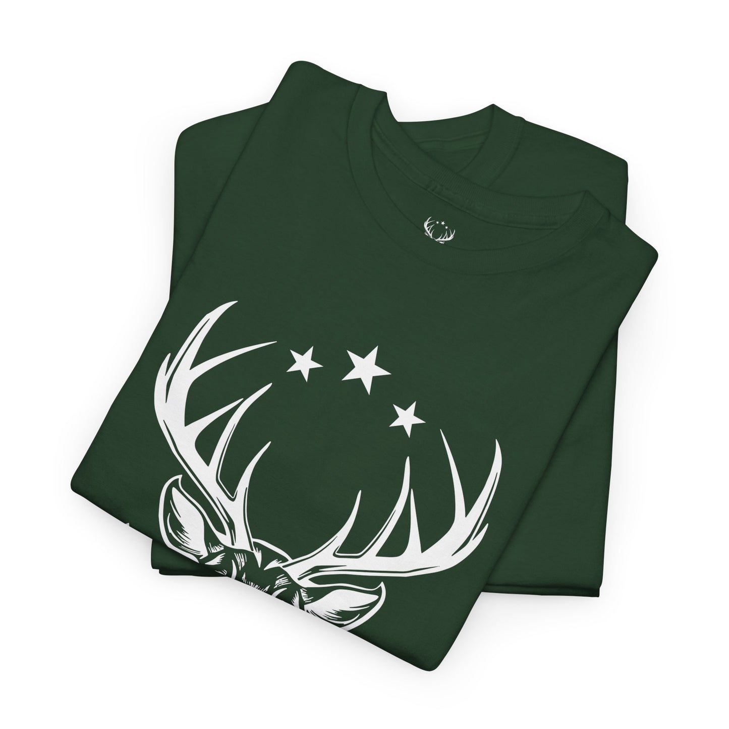 Elegant Deer Unisex Heavy Cotton T-shirt Supporter Collection Winter 2025