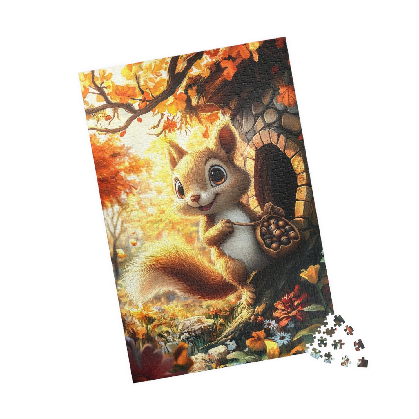 ๐ฟ๏ธ Autumn Gatherer โ Woodland Squirrel Puzzle ๐