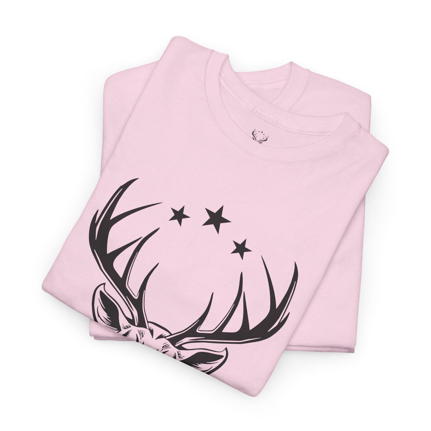 Elegant Deer Unisex Heavy Cotton T-shirt Supporter Collection Winter 2025