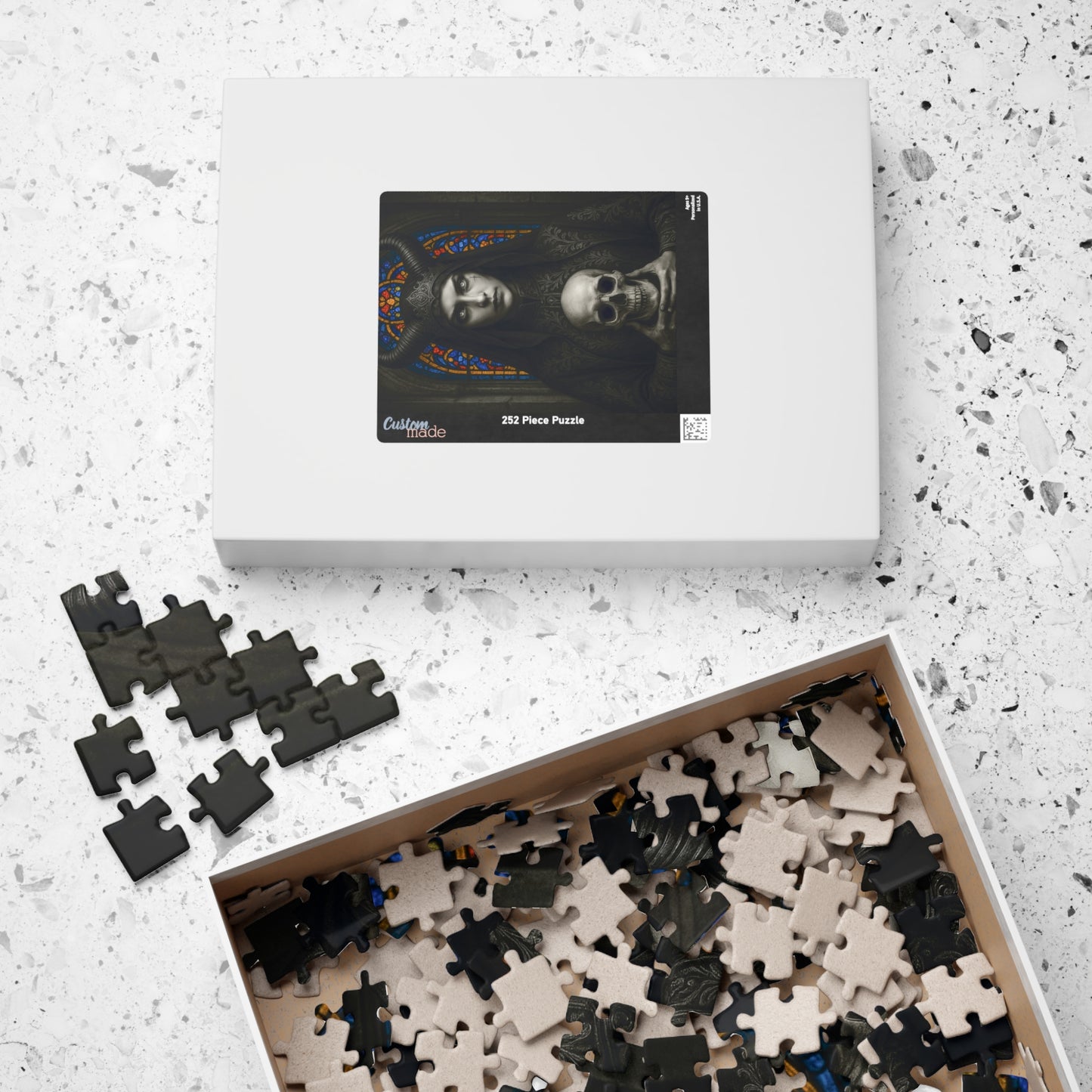 ๐ Gothic Horned Nun Puzzle โ Dark Elegance Edition ๐น