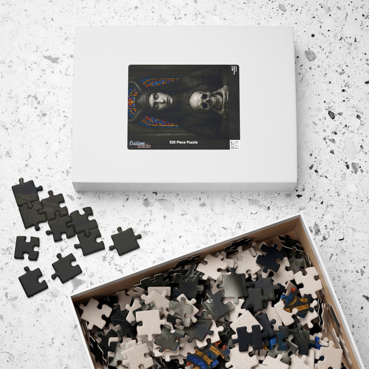 ๐ Gothic Horned Nun Puzzle โ Dark Elegance Edition ๐น