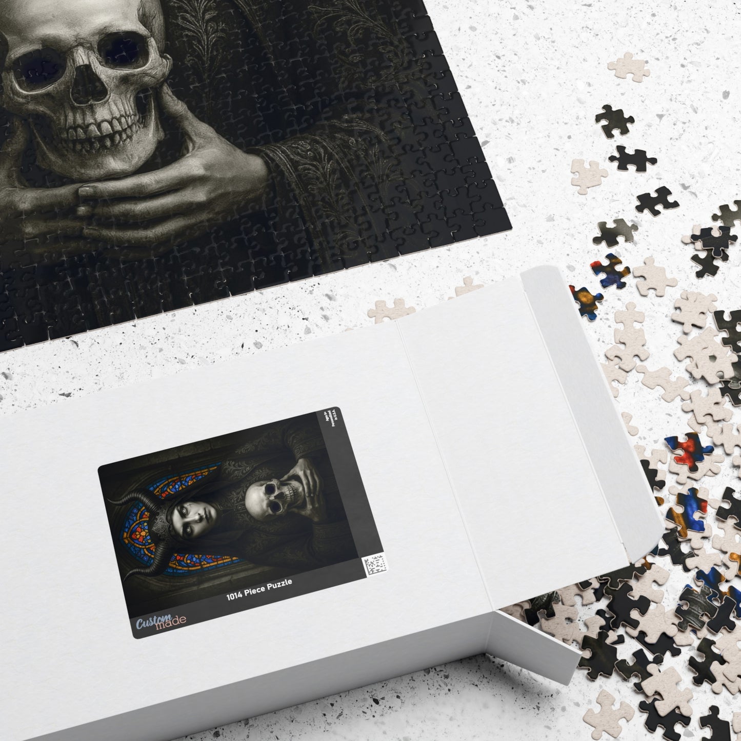 ๐ Gothic Horned Nun Puzzle โ Dark Elegance Edition ๐น
