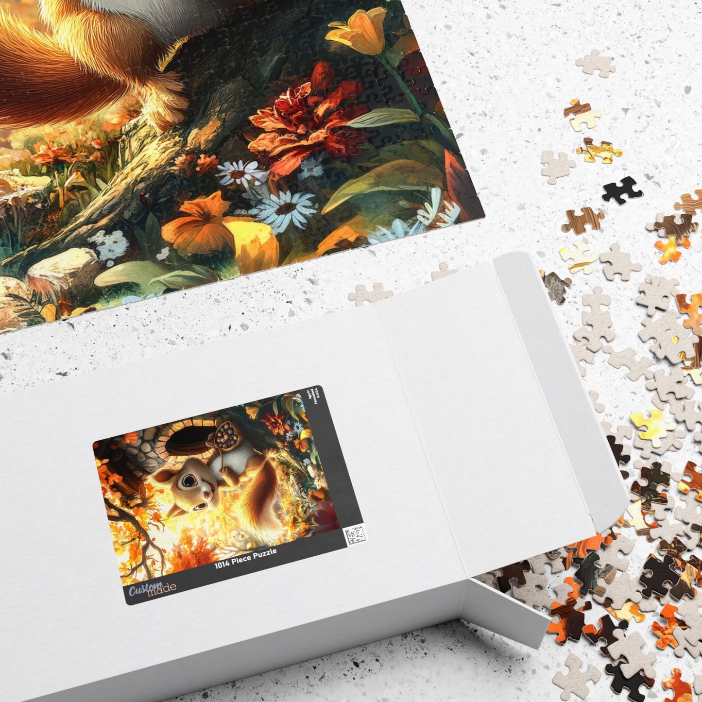 ๐ฟ๏ธ Autumn Gatherer โ Woodland Squirrel Puzzle ๐