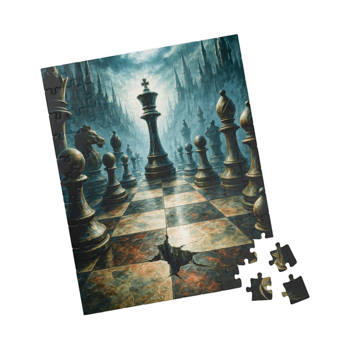 โ๏ธ Dark Strategy Puzzle โ The Chessboard Abyss ๐ฏ๏ธ๐ฐ