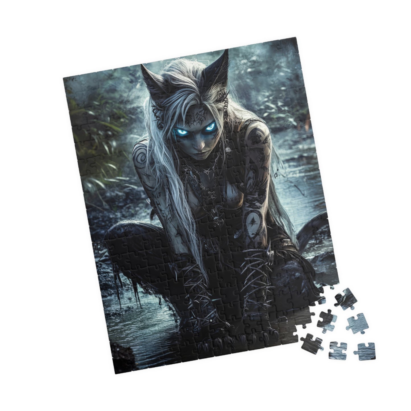 π Shadow Huntress Puzzle β Eyes of the Wild Edition π²ποΈ