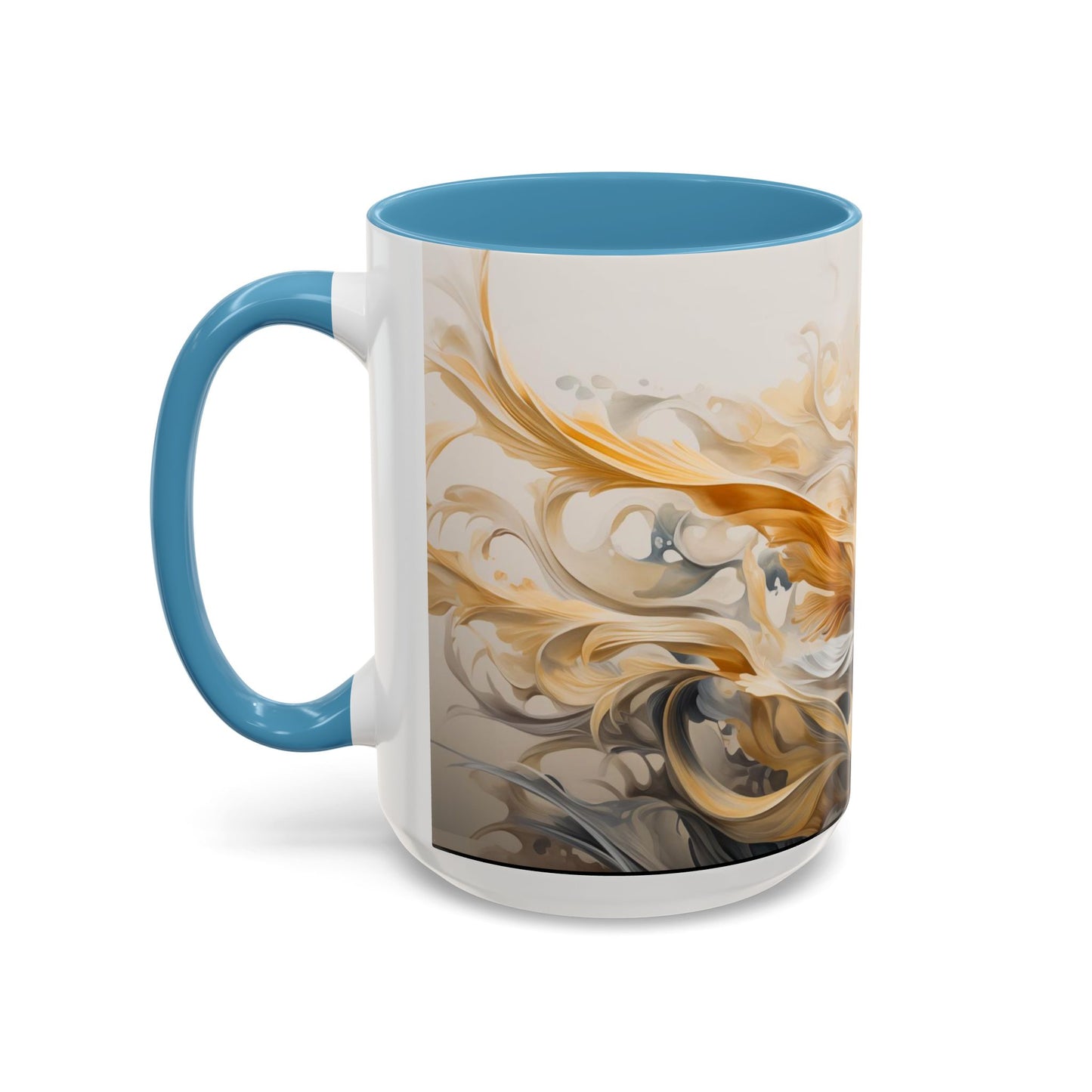Gold Koi Carp Coffee Mug