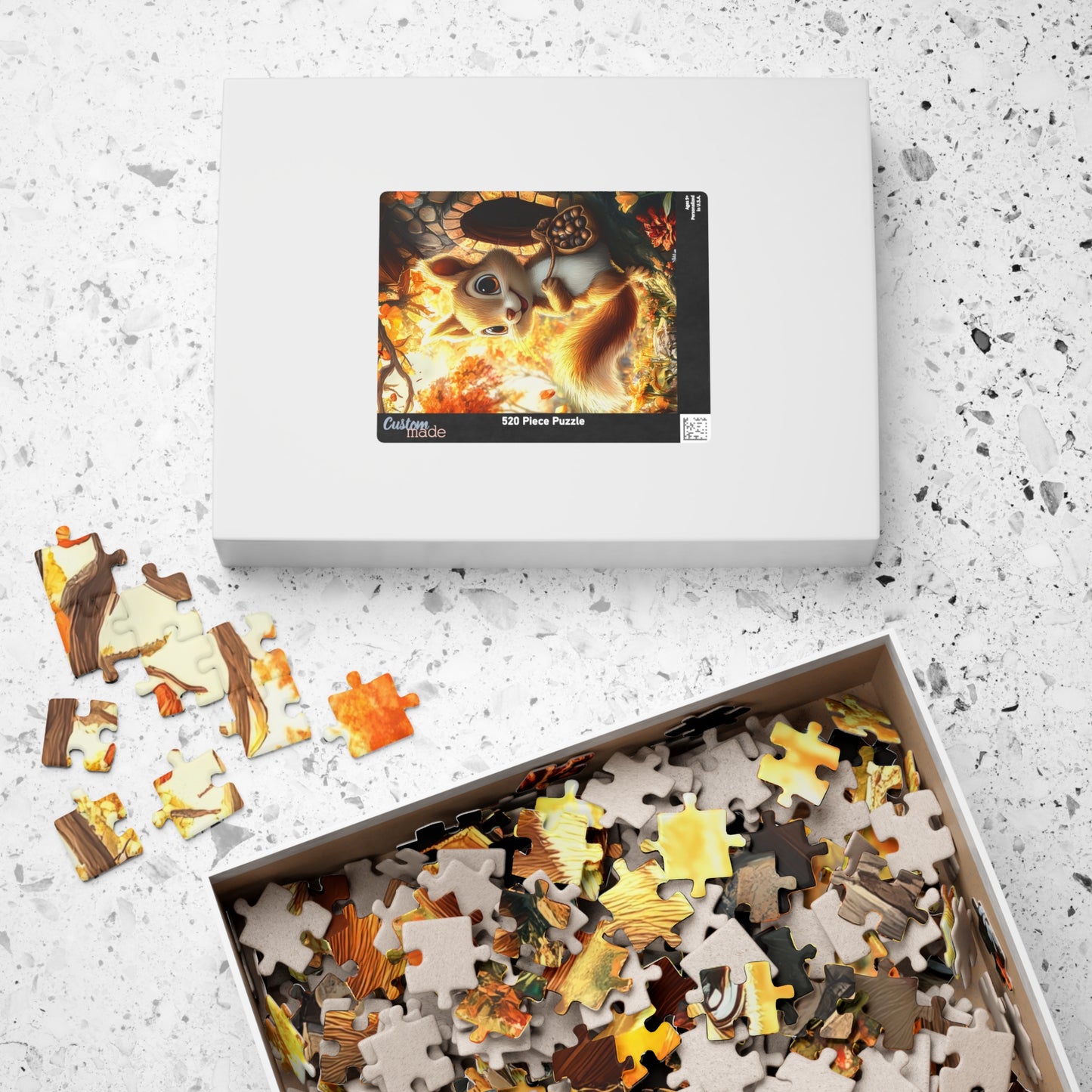 ๐ฟ๏ธ Autumn Gatherer โ Woodland Squirrel Puzzle ๐