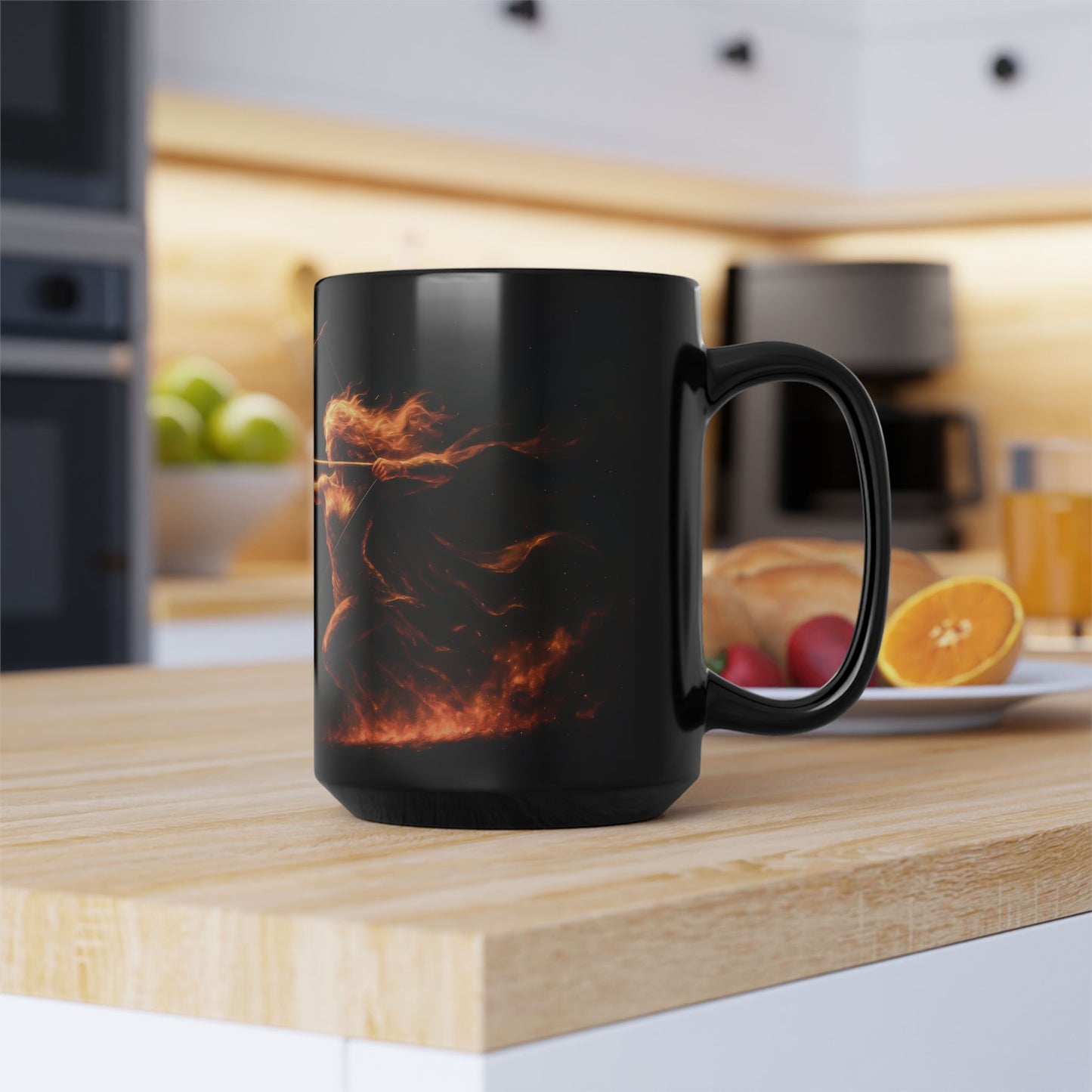 Sagittarius Golden Energy Zodiac Coffee Mug