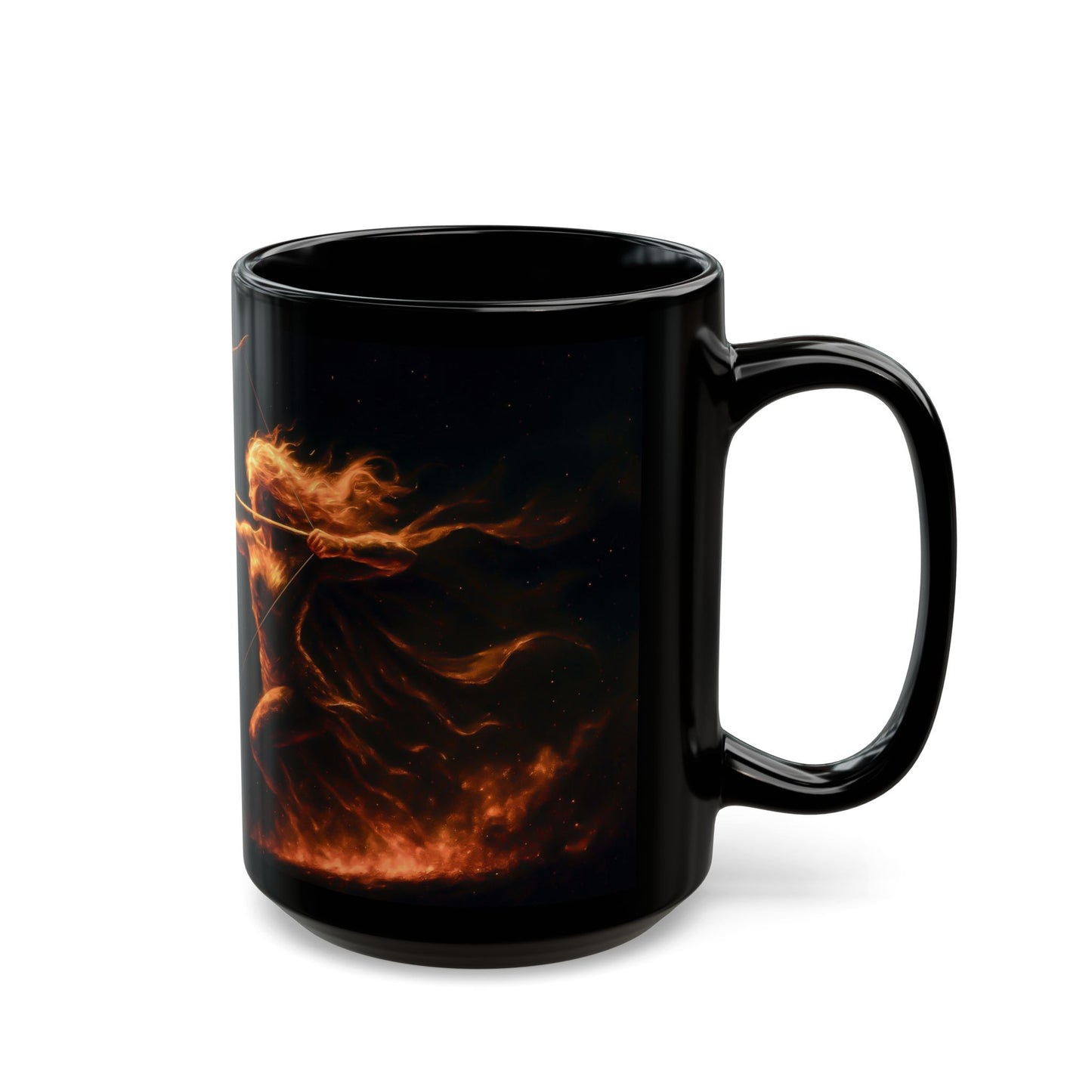 Sagittarius Golden Energy Zodiac Coffee Mug