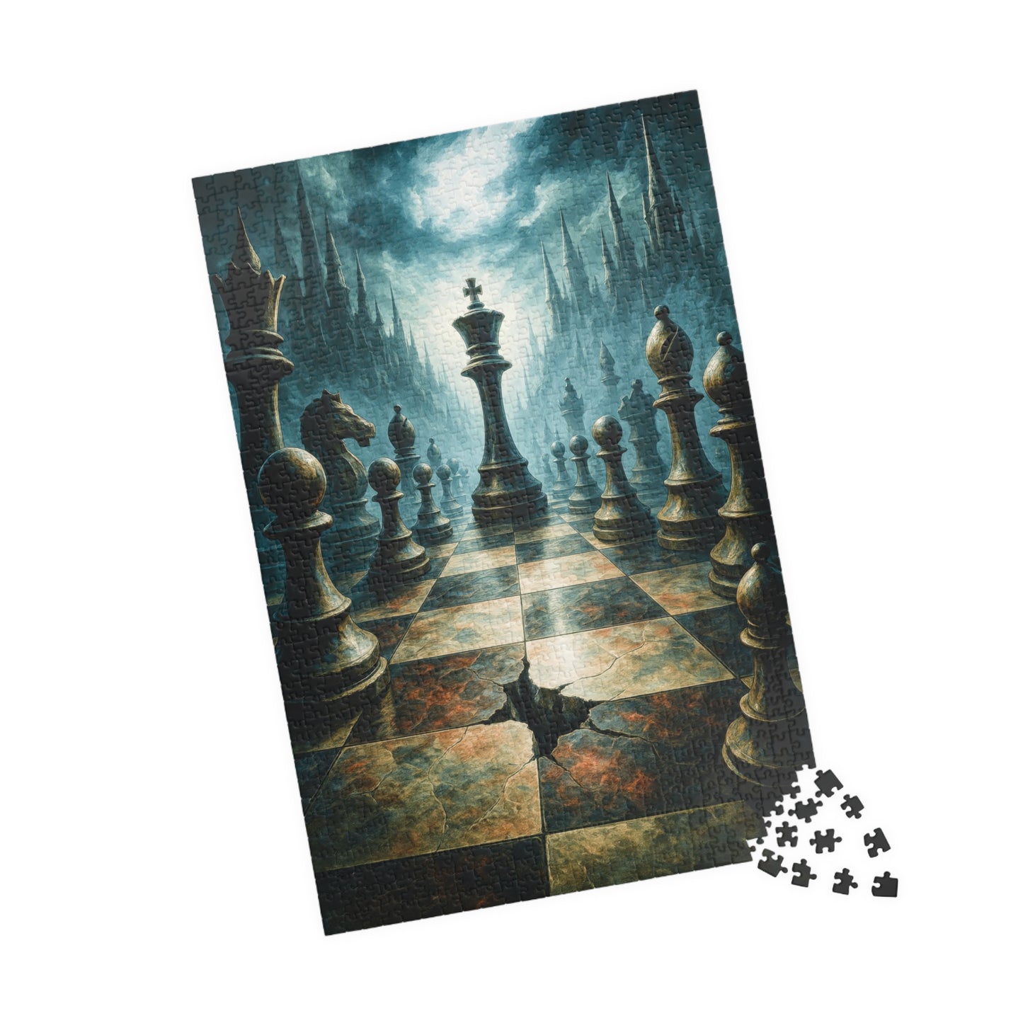 โ๏ธ Dark Strategy Puzzle โ The Chessboard Abyss ๐ฏ๏ธ๐ฐ