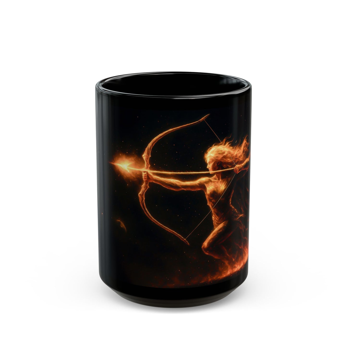 Sagittarius Golden Energy Zodiac Coffee Mug