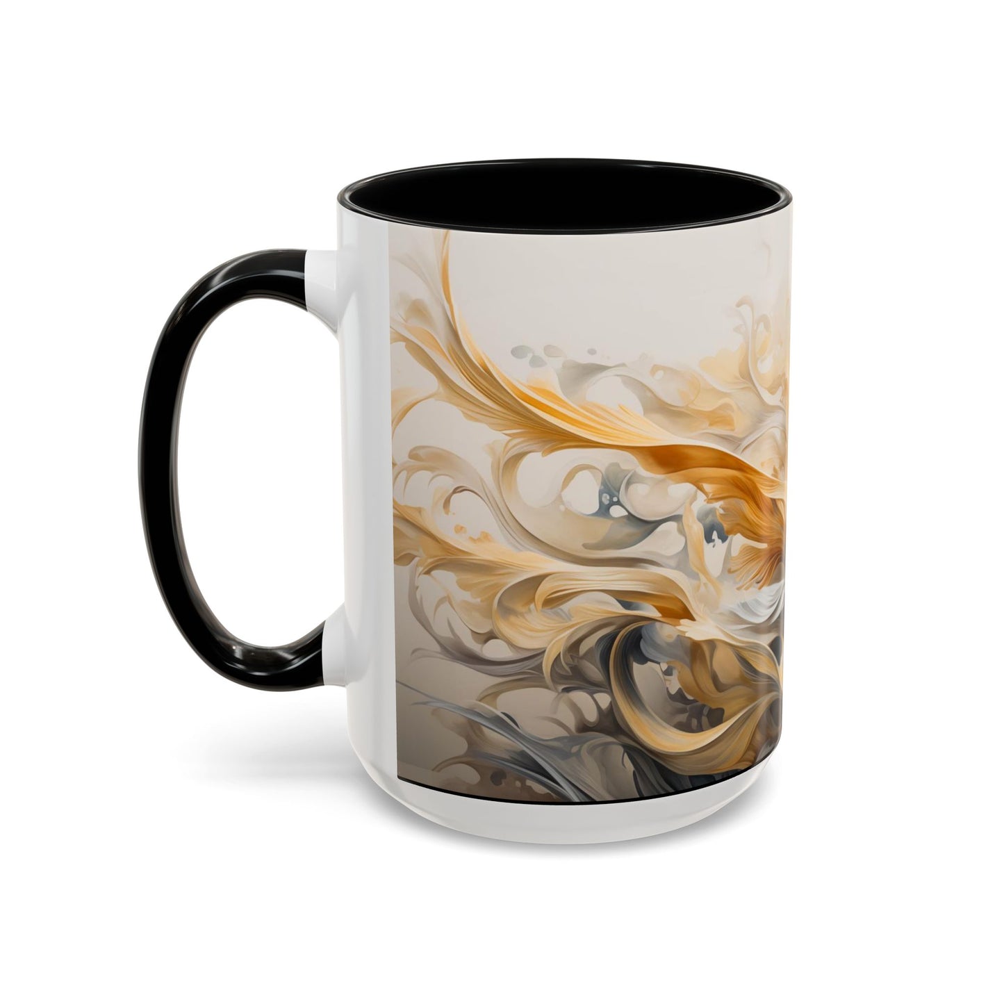 Gold Koi Carp Coffee Mug