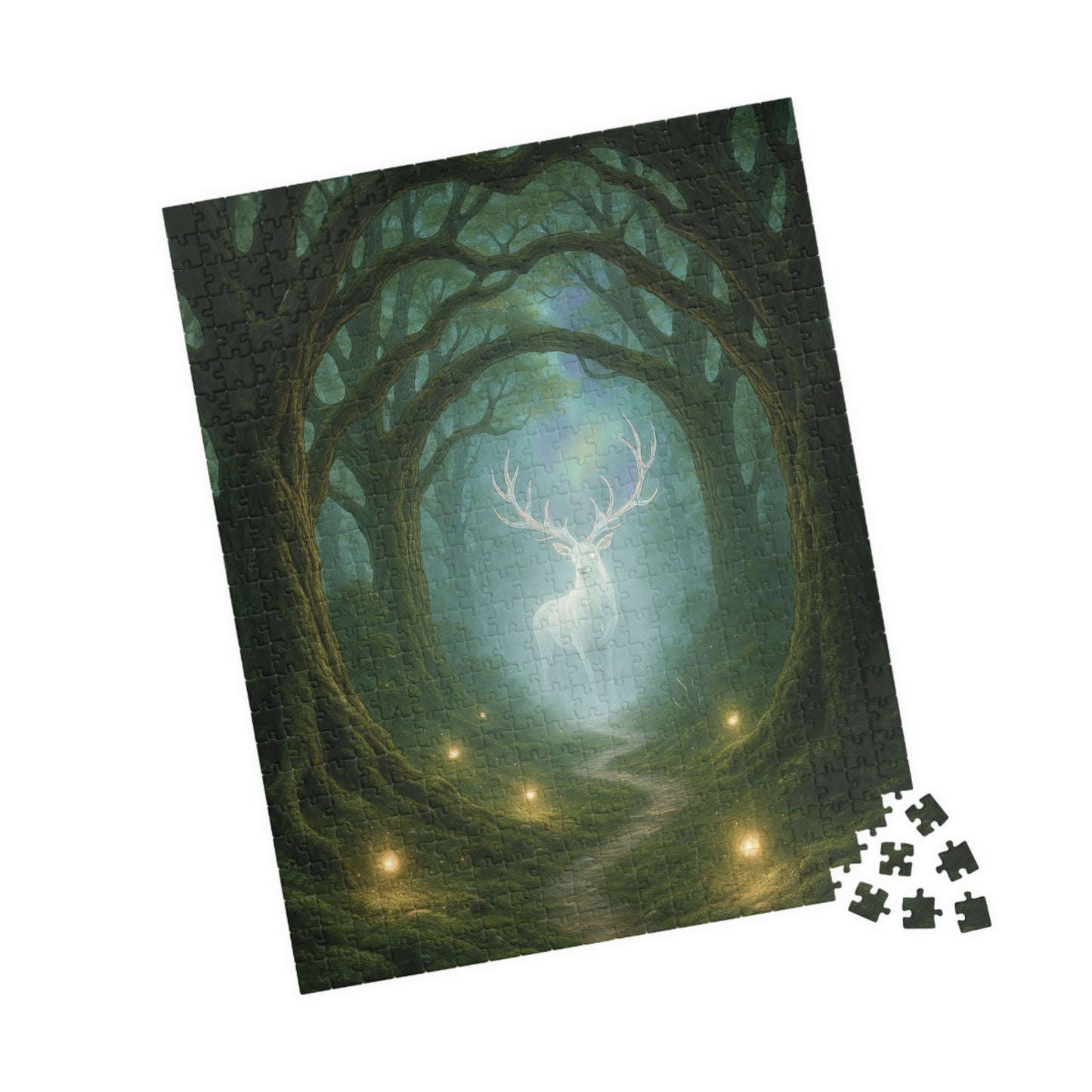 ๐ฆ The Path of Light โ Enchanted Forest Puzzle (Elegant Deer Edition) ๐ฒ