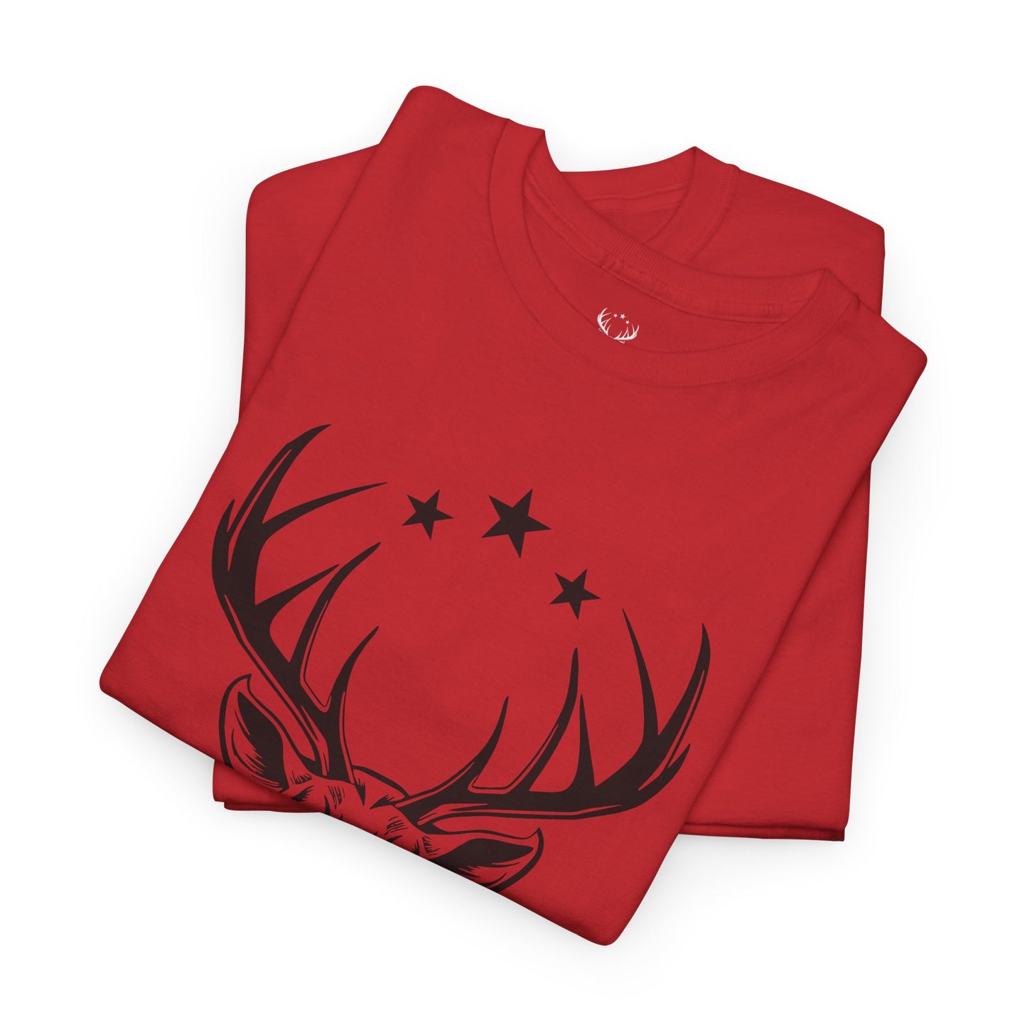 Elegant Deer Unisex Heavy Cotton T-shirt Supporter Collection Winter 2025