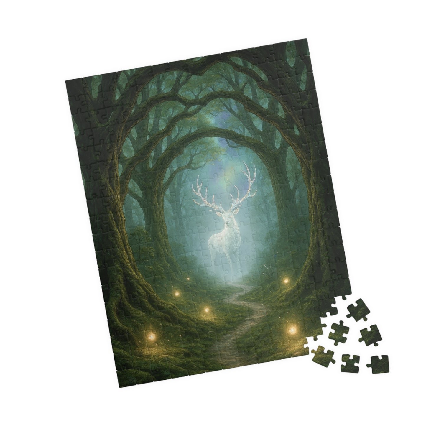 ๐ฆ The Path of Light โ Enchanted Forest Puzzle (Elegant Deer Edition) ๐ฒ