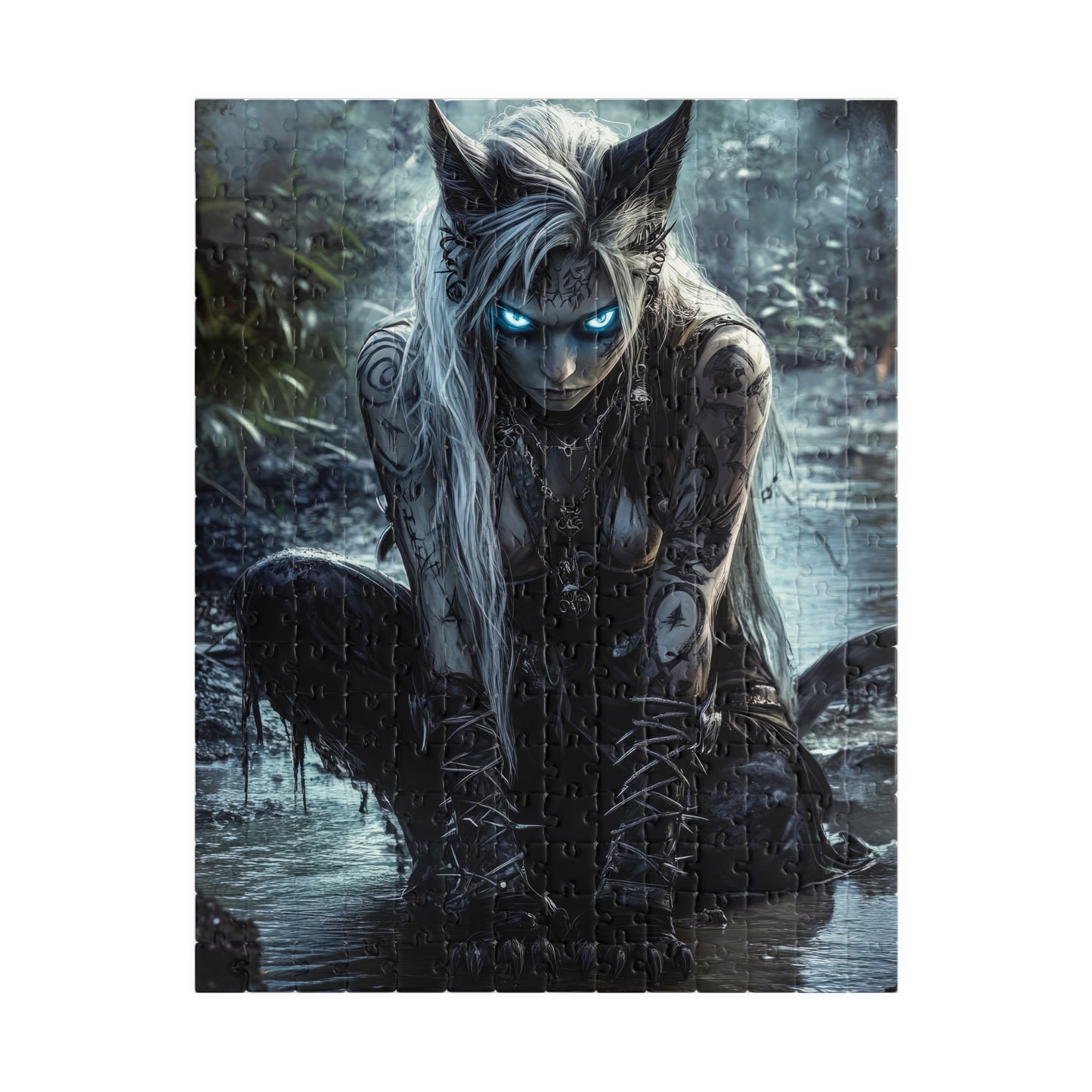 π Shadow Huntress Puzzle β Eyes of the Wild Edition π²ποΈ
