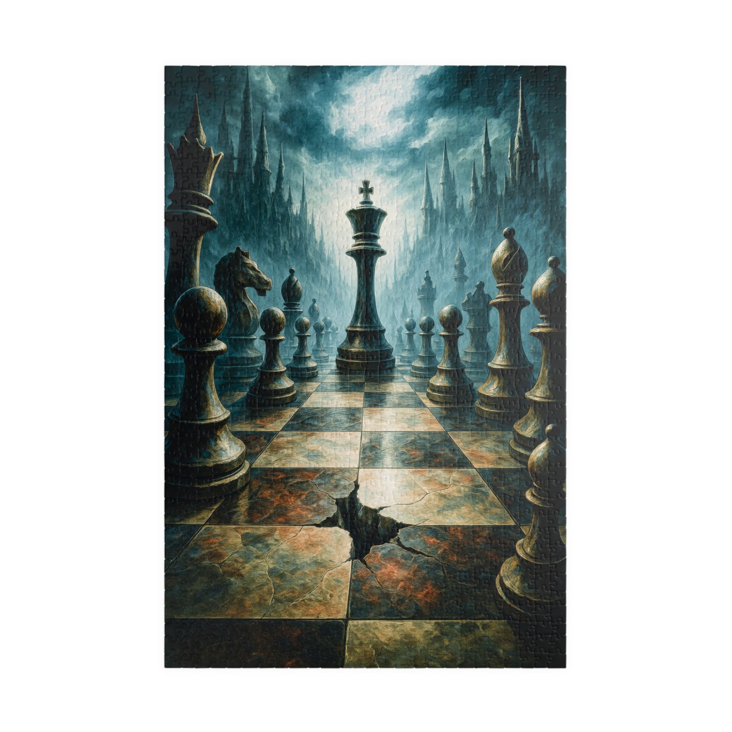 โ๏ธ Dark Strategy Puzzle โ The Chessboard Abyss ๐ฏ๏ธ๐ฐ