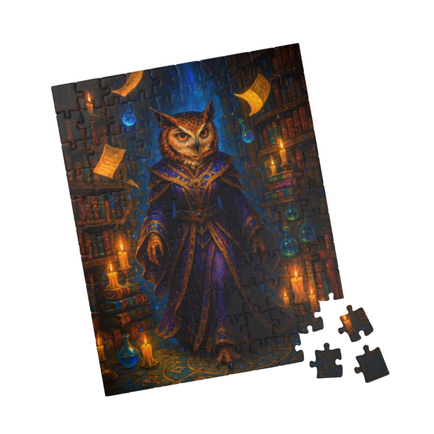 π¦ Arcane Owl Puzzle β The Enchanted Librarian Edition πβ¨