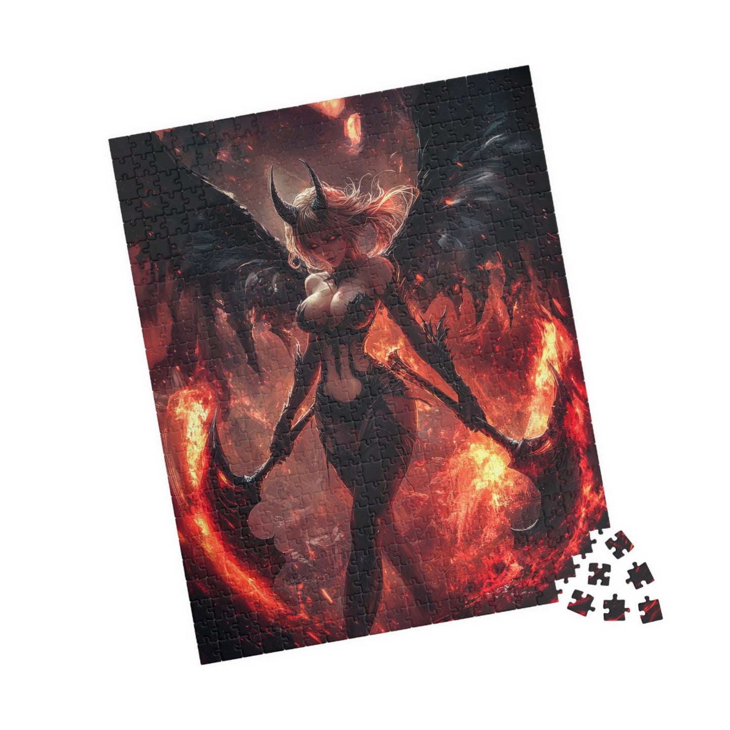 ๐ Infernal Demoness Puzzle โ Queen of Flame Edition ๐ฅ๐ก๏ธ