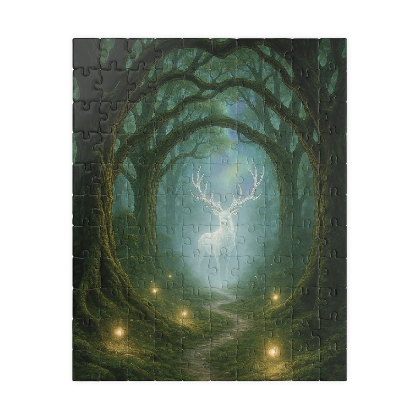 ๐ฆ The Path of Light โ Enchanted Forest Puzzle (Elegant Deer Edition) ๐ฒ