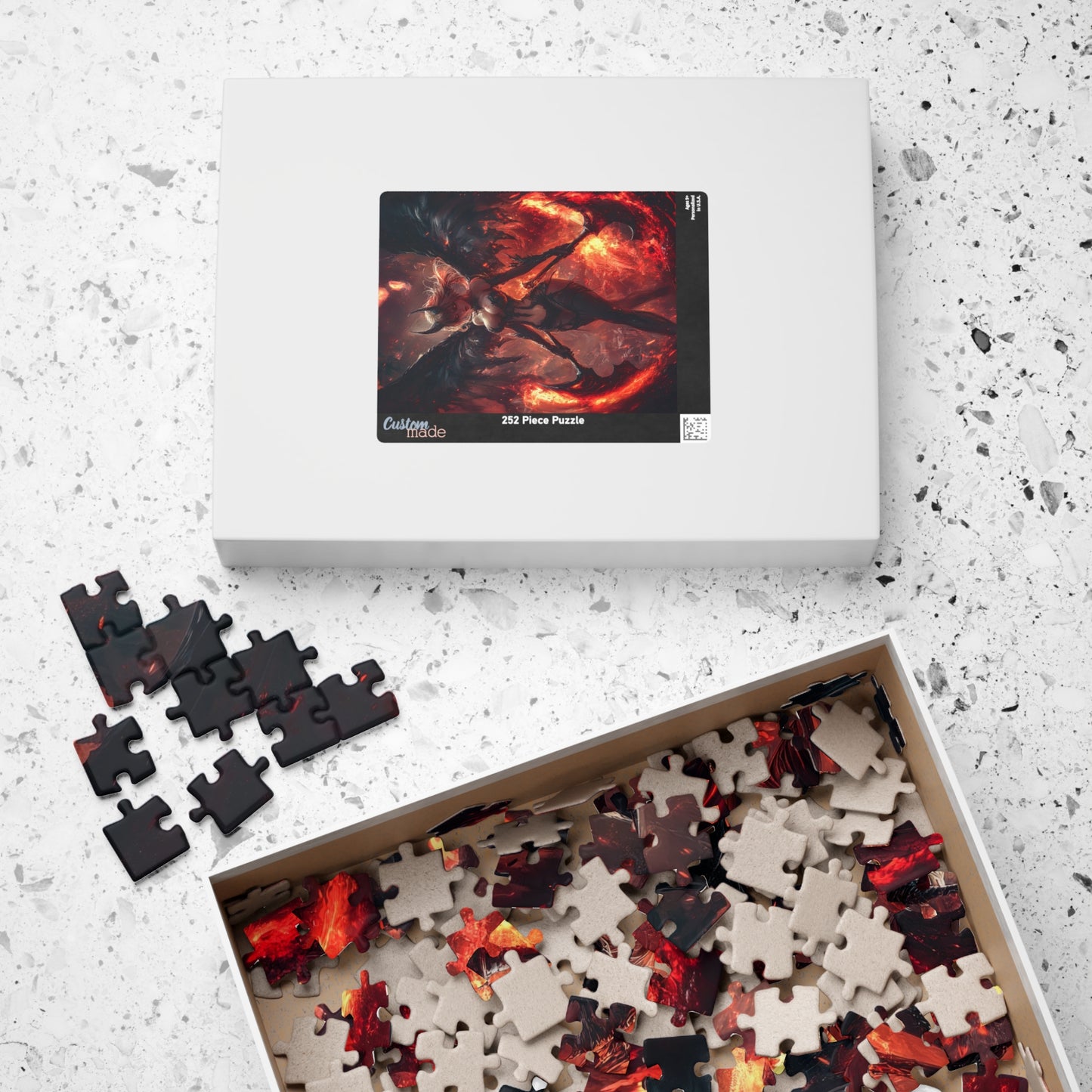 ๐ Infernal Demoness Puzzle โ Queen of Flame Edition ๐ฅ๐ก๏ธ