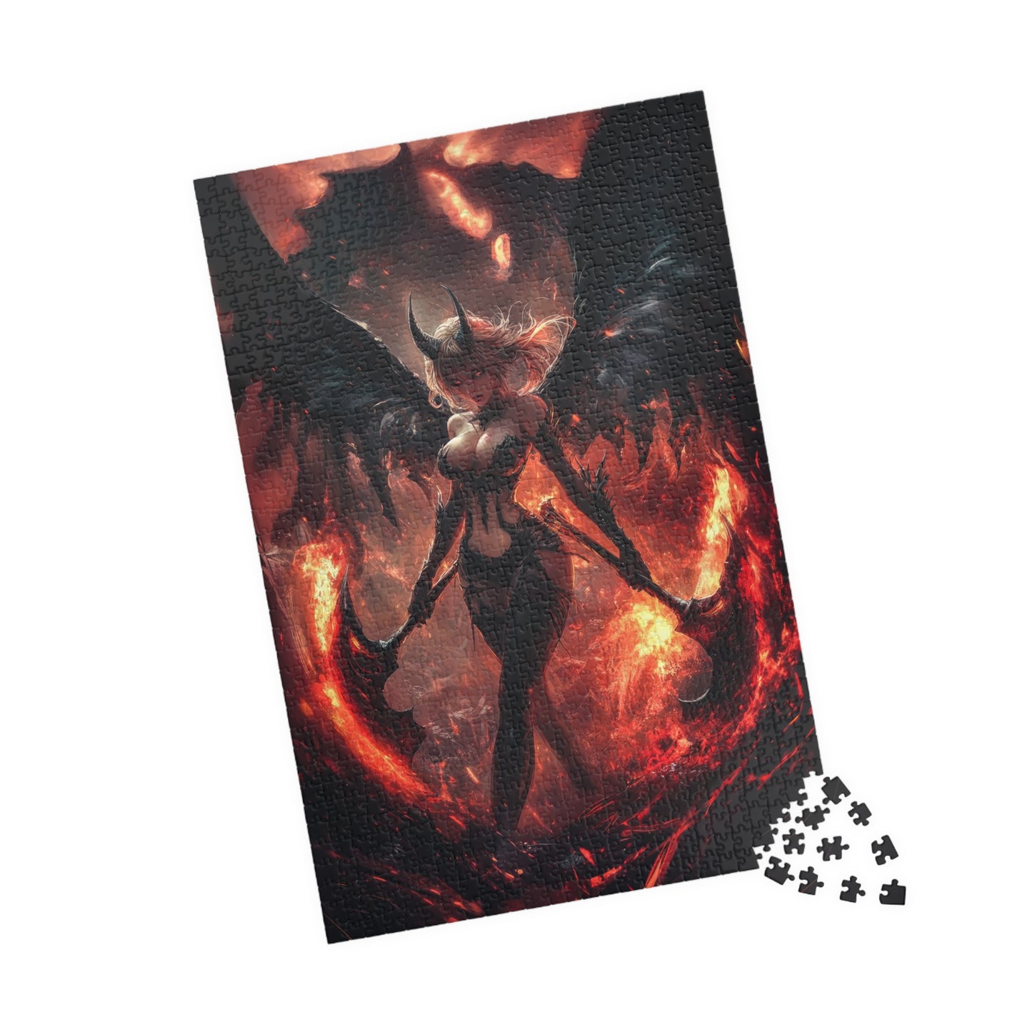 ๐ Infernal Demoness Puzzle โ Queen of Flame Edition ๐ฅ๐ก๏ธ