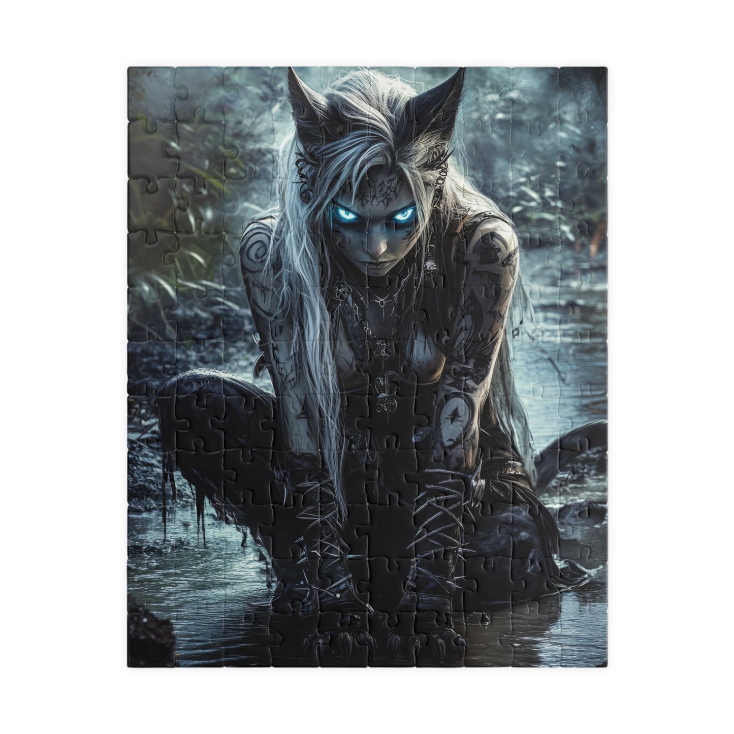 π Shadow Huntress Puzzle β Eyes of the Wild Edition π²ποΈ