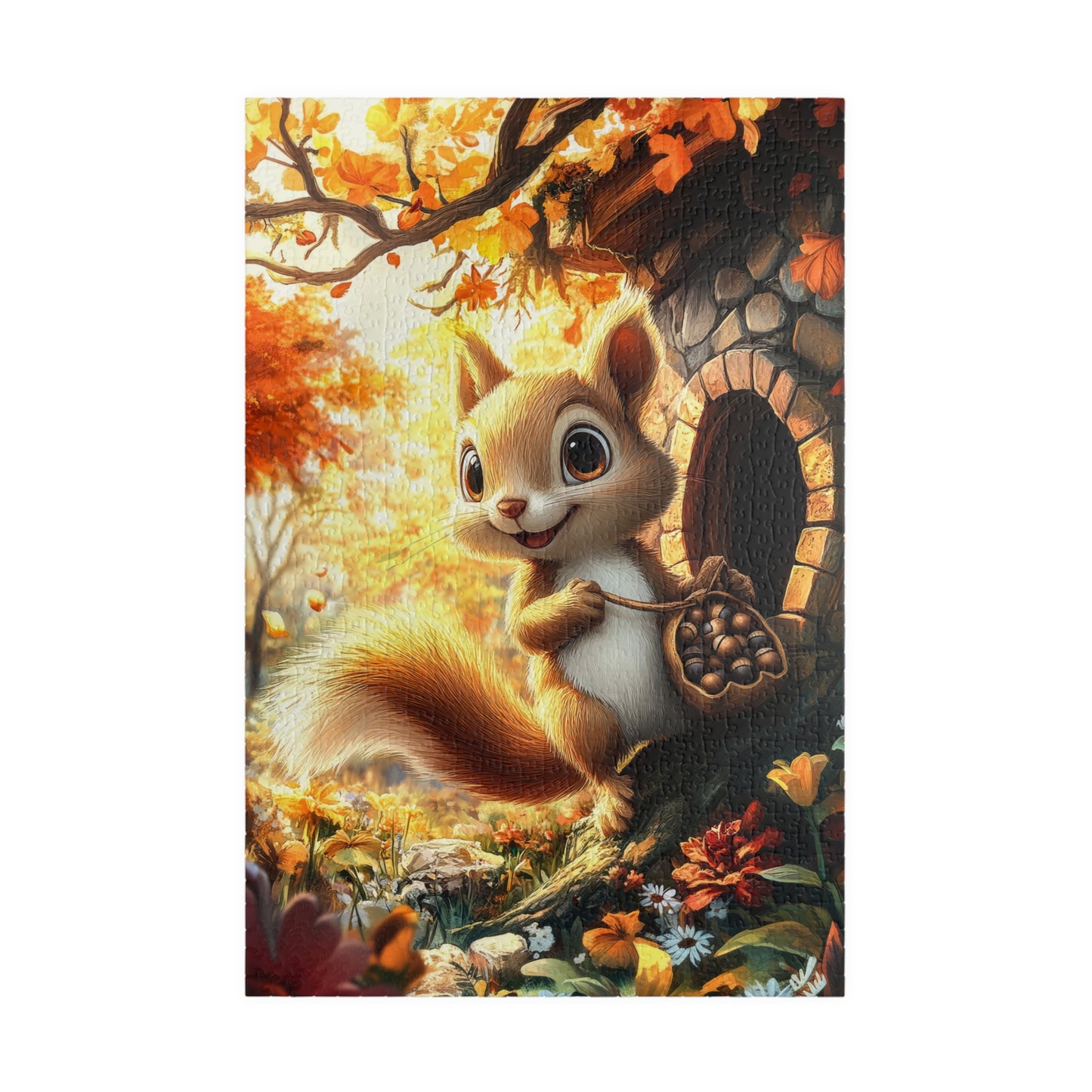 ๐ฟ๏ธ Autumn Gatherer โ Woodland Squirrel Puzzle ๐
