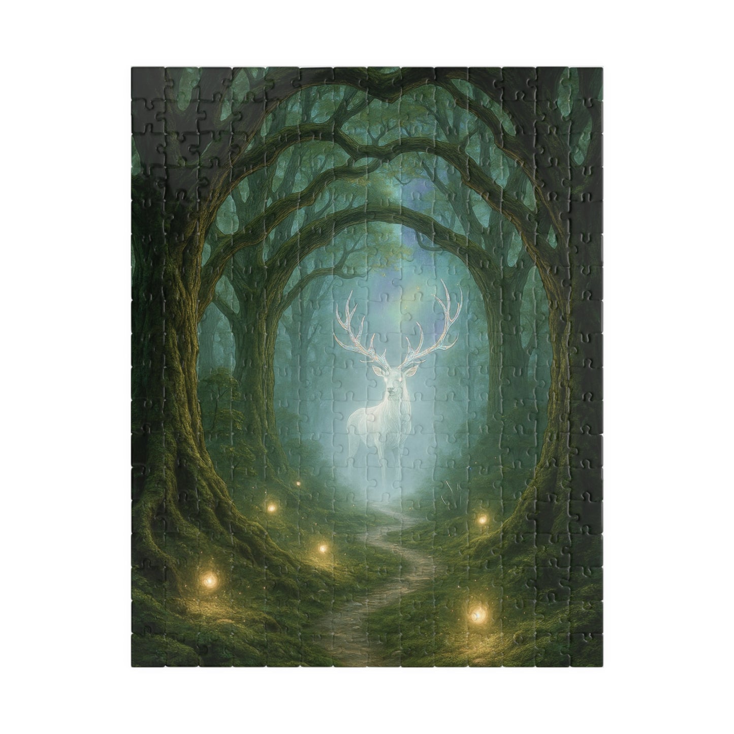 ๐ฆ The Path of Light โ Enchanted Forest Puzzle (Elegant Deer Edition) ๐ฒ