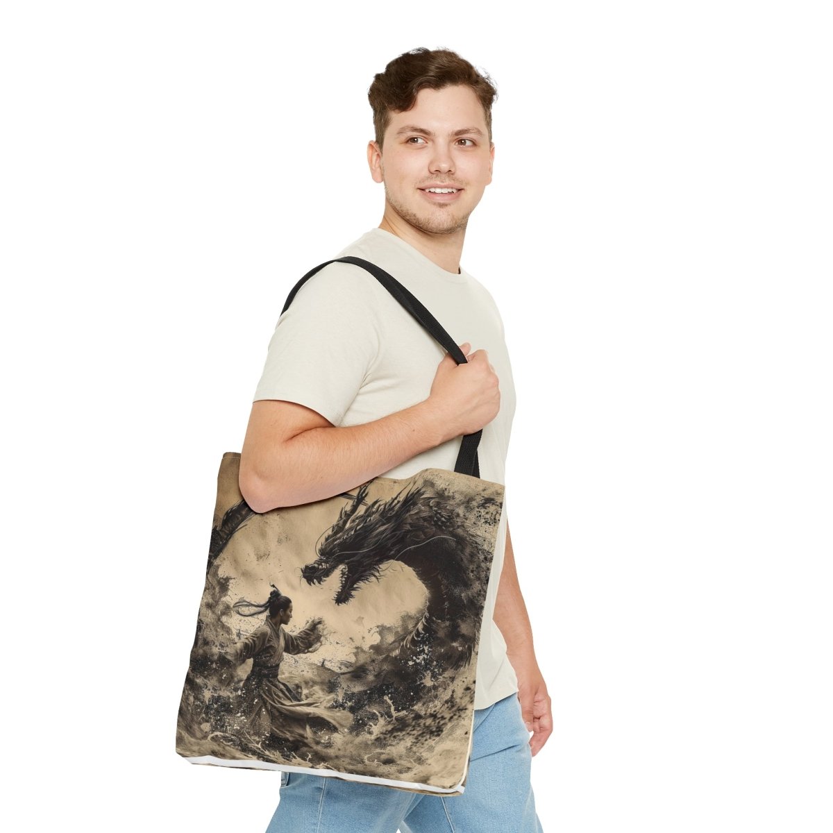 A Dance with Dragons Tote Bag - Elegant Deer