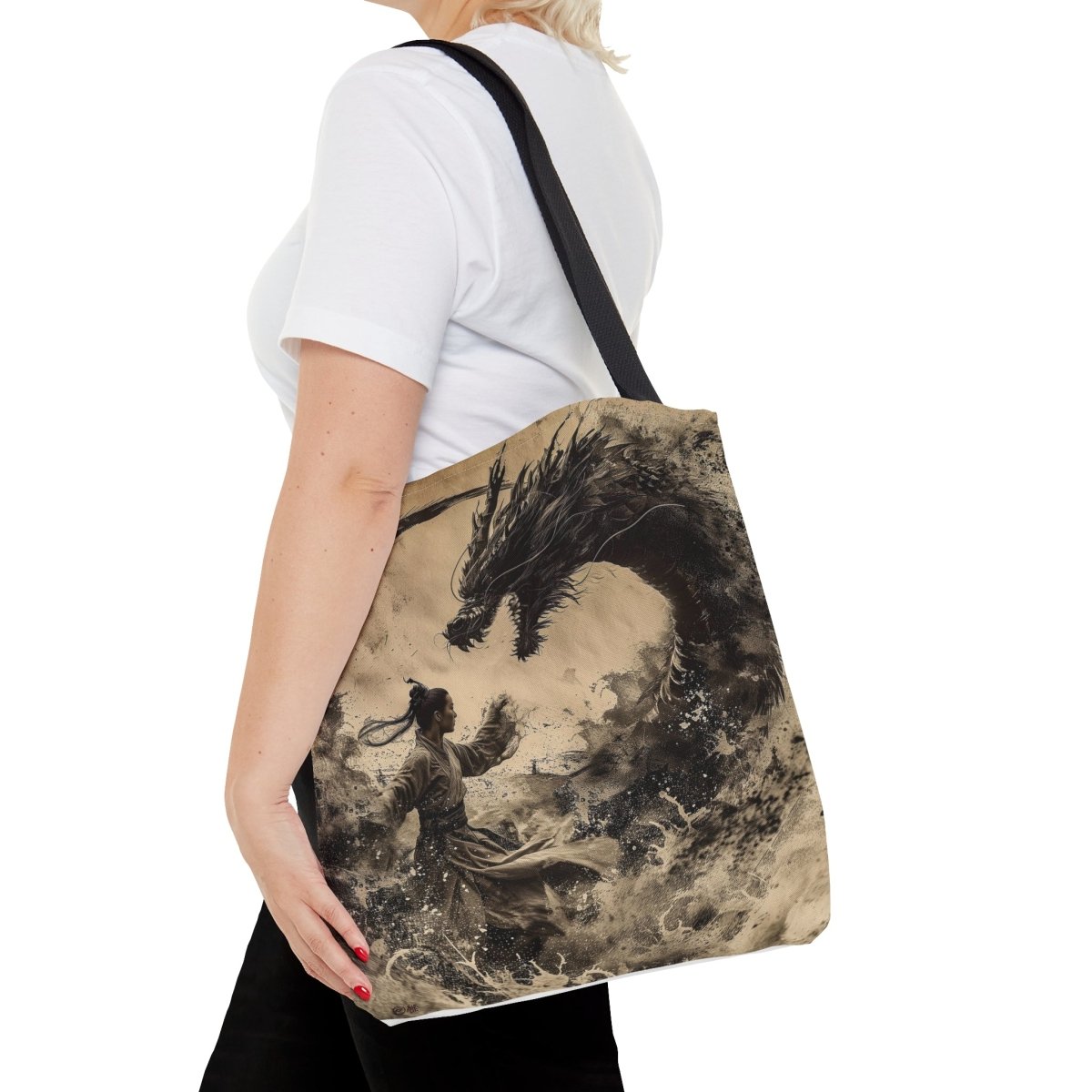 A Dance with Dragons Tote Bag - Elegant Deer