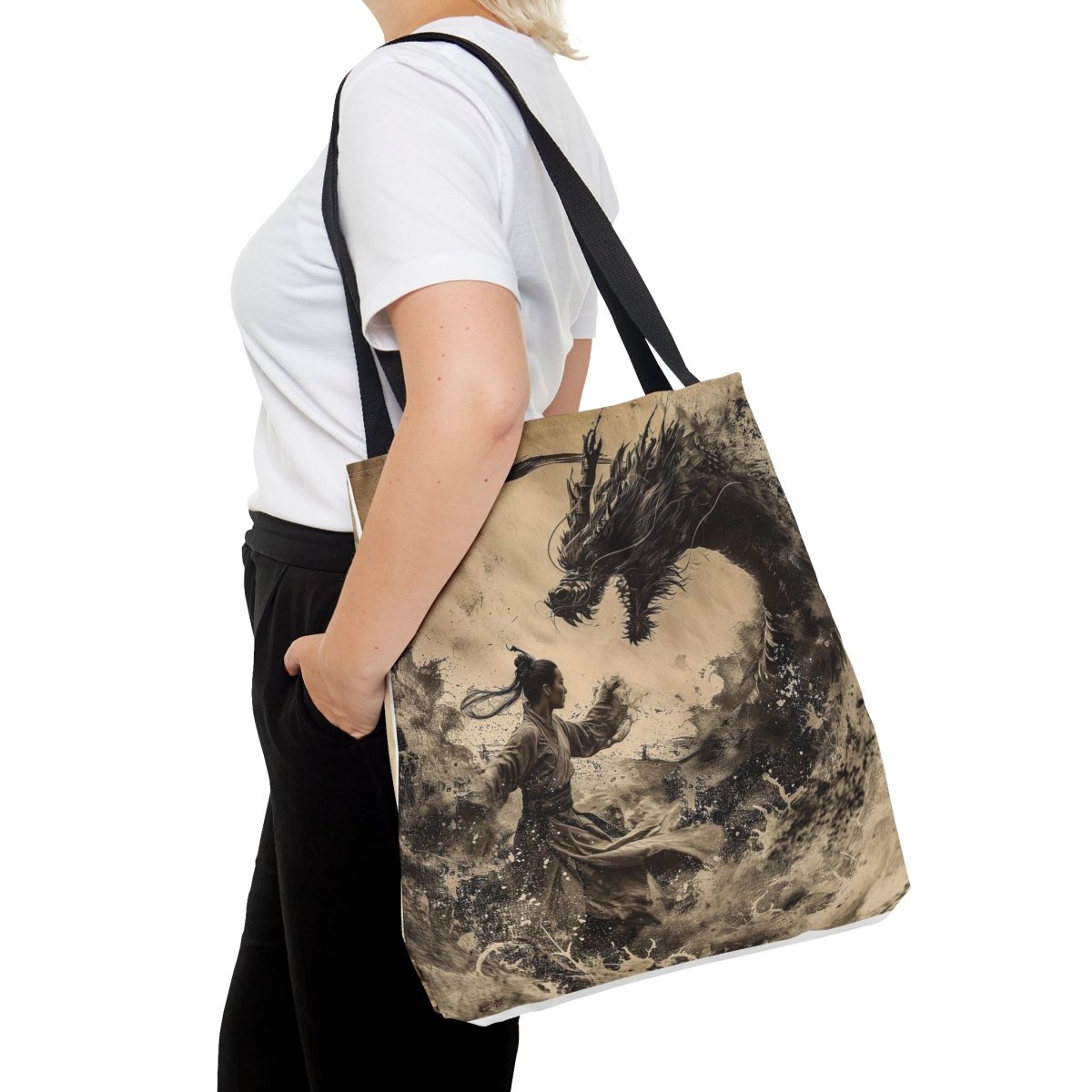 A Dance with Dragons Tote Bag - Elegant Deer