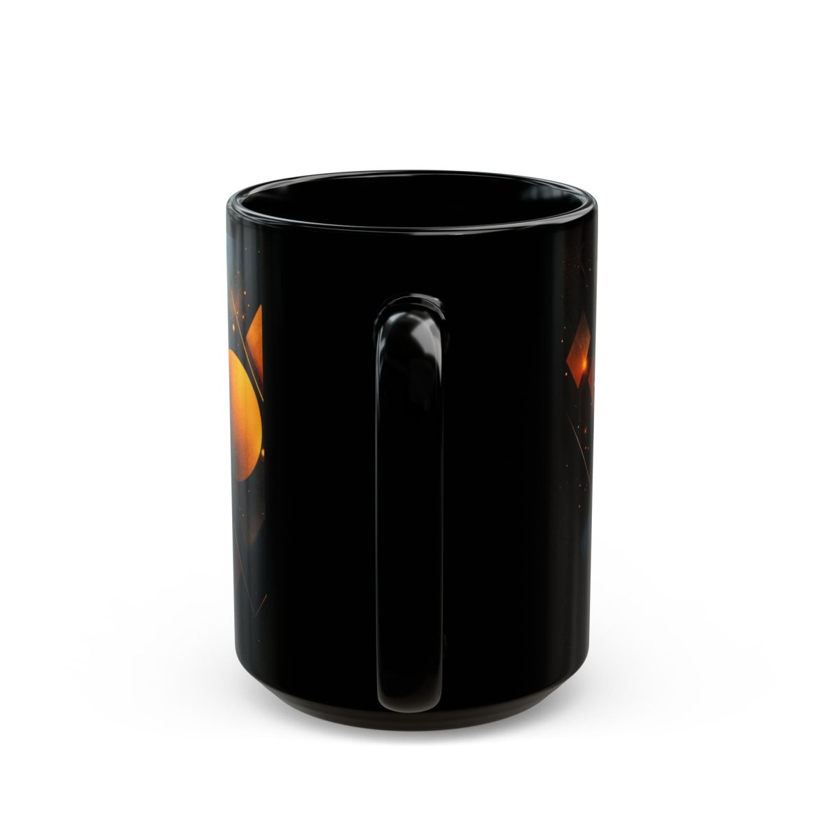 Abstract Geometry Mug – Modern Elegance in Every Sip 15oz - Elegant Deer