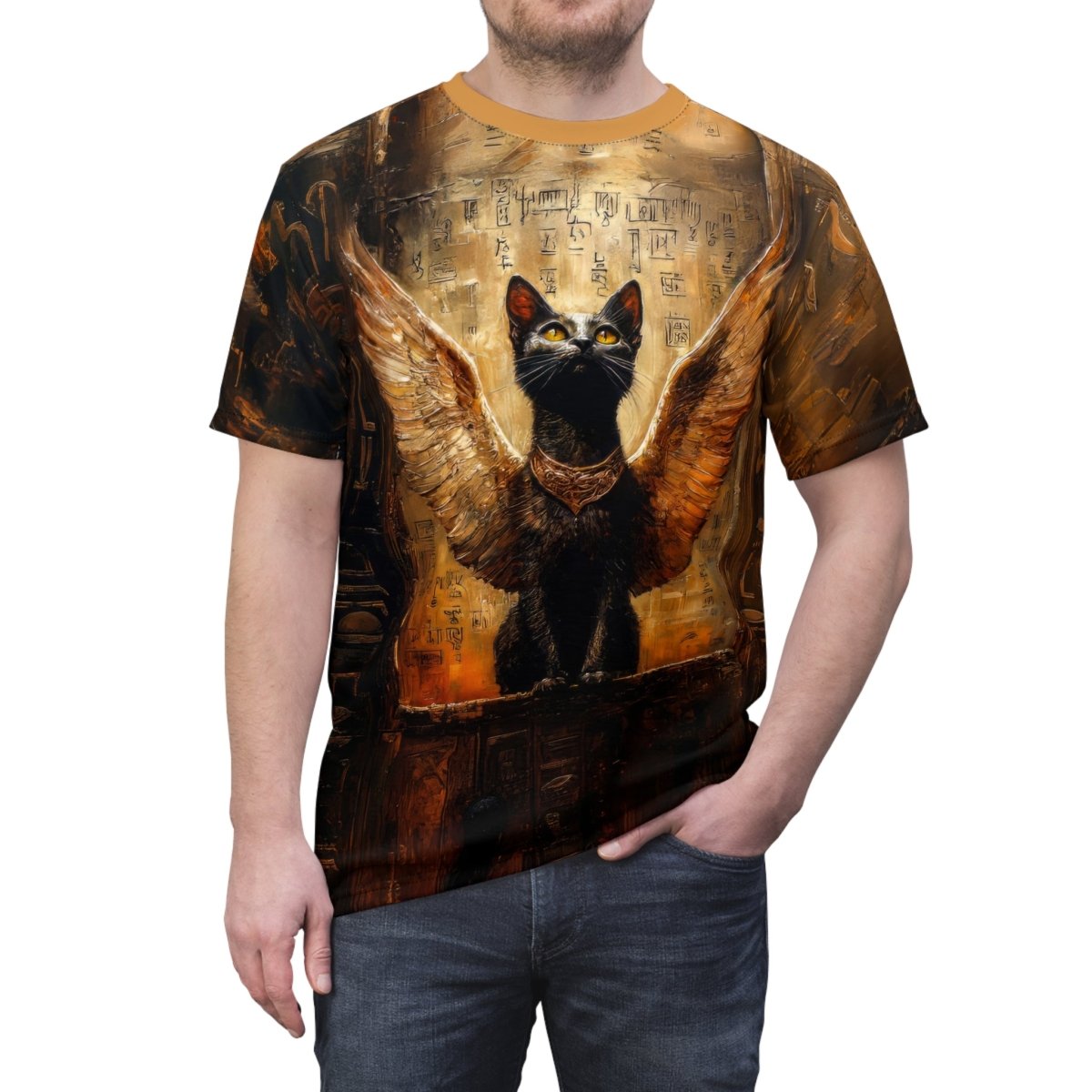 Ancient Guardian - Dual - Sided AOP T-Shirt - Elegant Deer