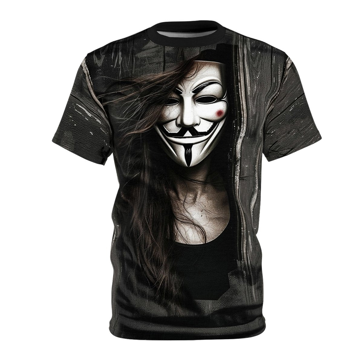 Anonymous Woman T-Shirt (AOP) - Elegant Deer