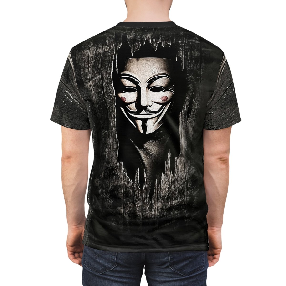 Anonymous Woman T-Shirt (AOP) - Elegant Deer