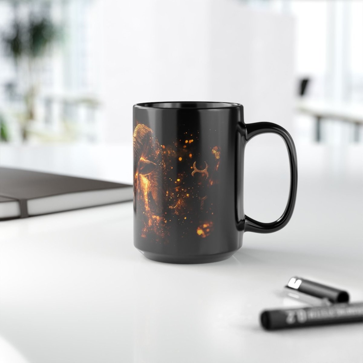 โ Aries โ The Fiery Ram Zodiac Mug โ - Elegant Deer