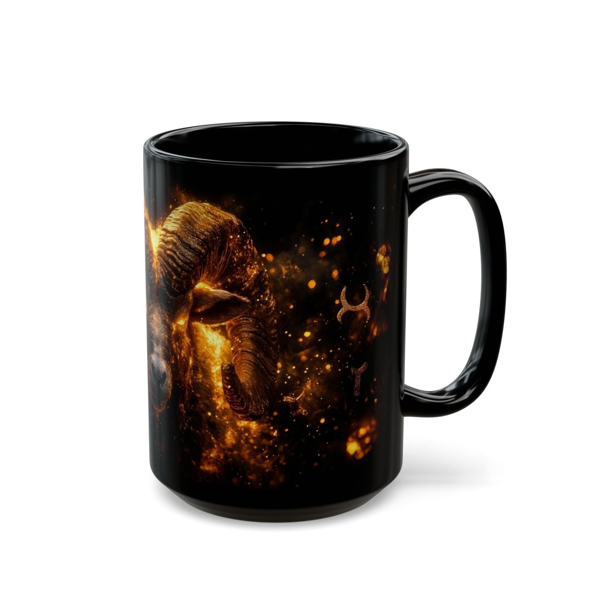 โ Aries โ The Fiery Ram Zodiac Mug โ - Elegant Deer