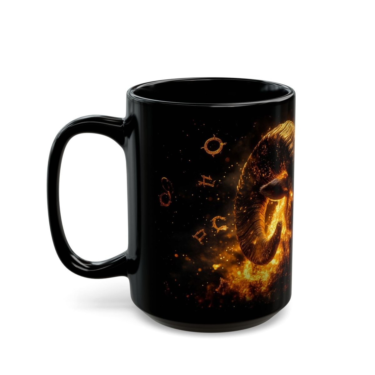 โ Aries โ The Fiery Ram Zodiac Mug โ - Elegant Deer