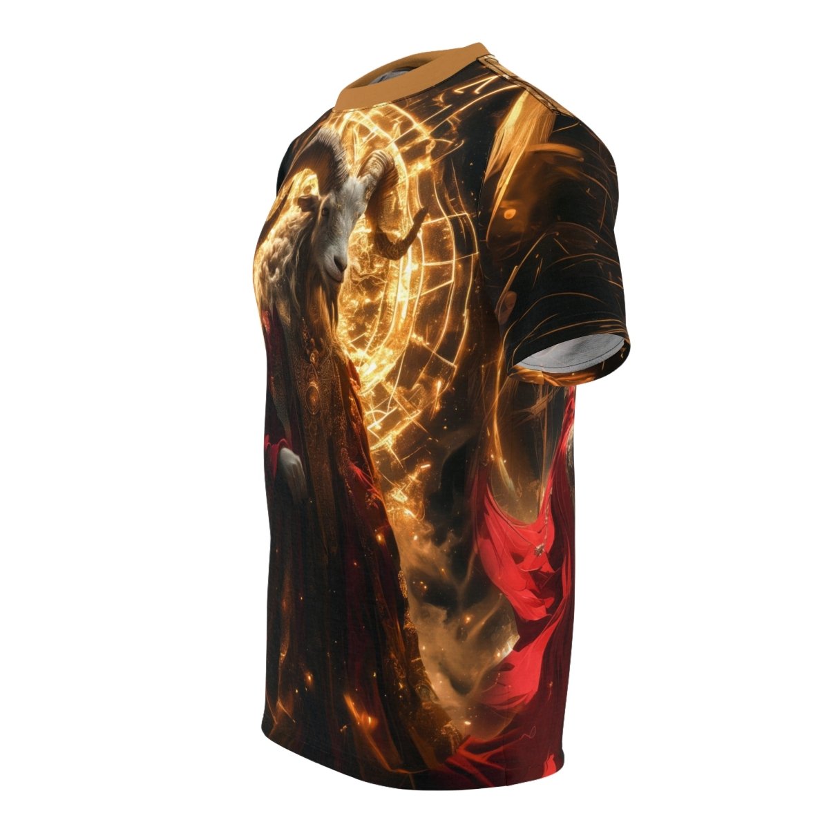 Aries Zodiac T-Shirt (AOP) - Elegant Deer