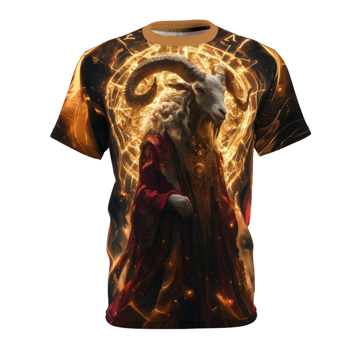 Aries Zodiac T-Shirt (AOP) - Elegant Deer