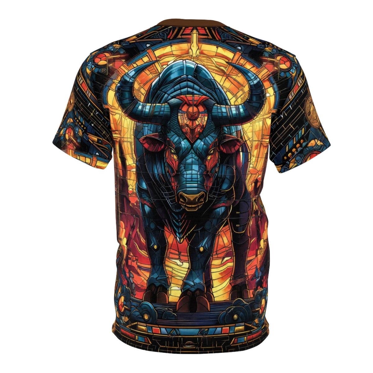 Art Nouveau - inspired Taurus T-Shirt (AOP) - Elegant Deer