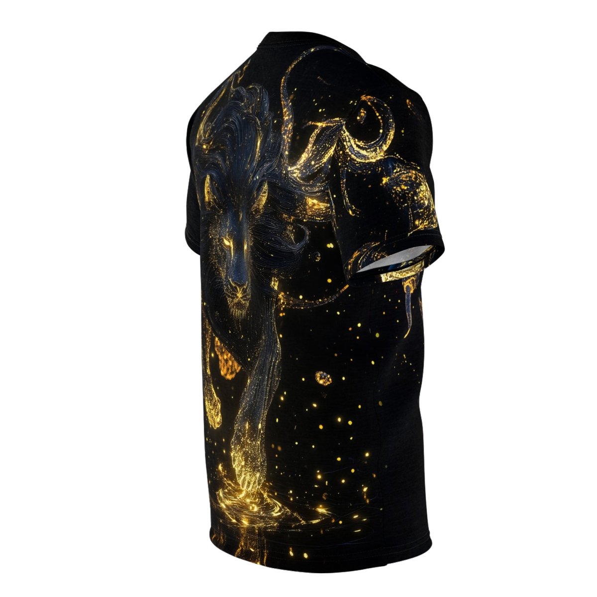 Celestial Lion - Dual - Sided AOP T-Shirt - Elegant Deer