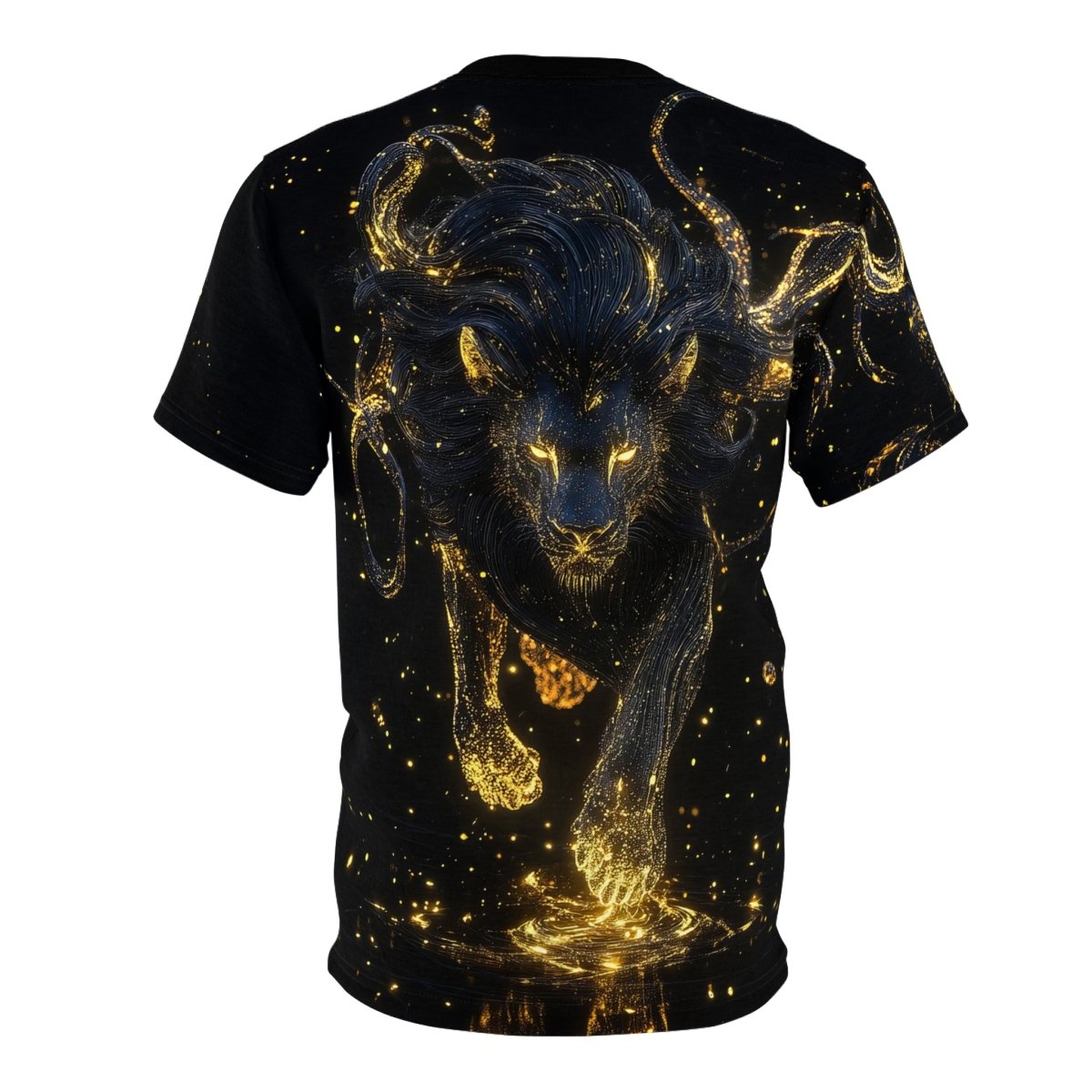 Celestial Lion - Dual - Sided AOP T-Shirt - Elegant Deer
