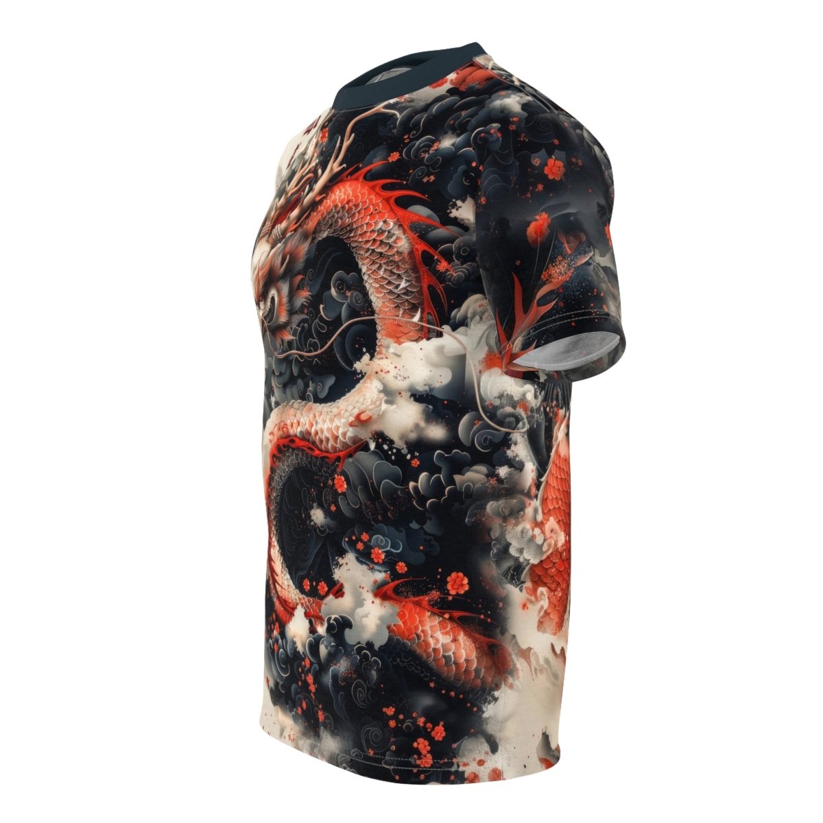 Chinese Dragon T-Shirt (AOP) - Elegant Deer