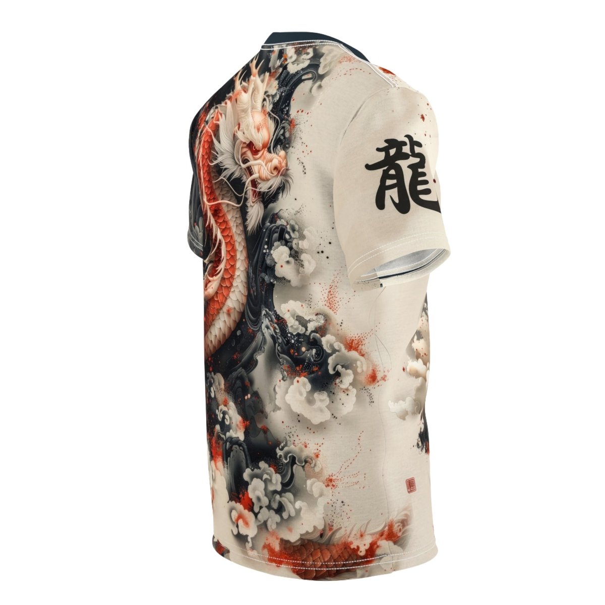 Chinese Dragon T-Shirt (AOP) - Elegant Deer