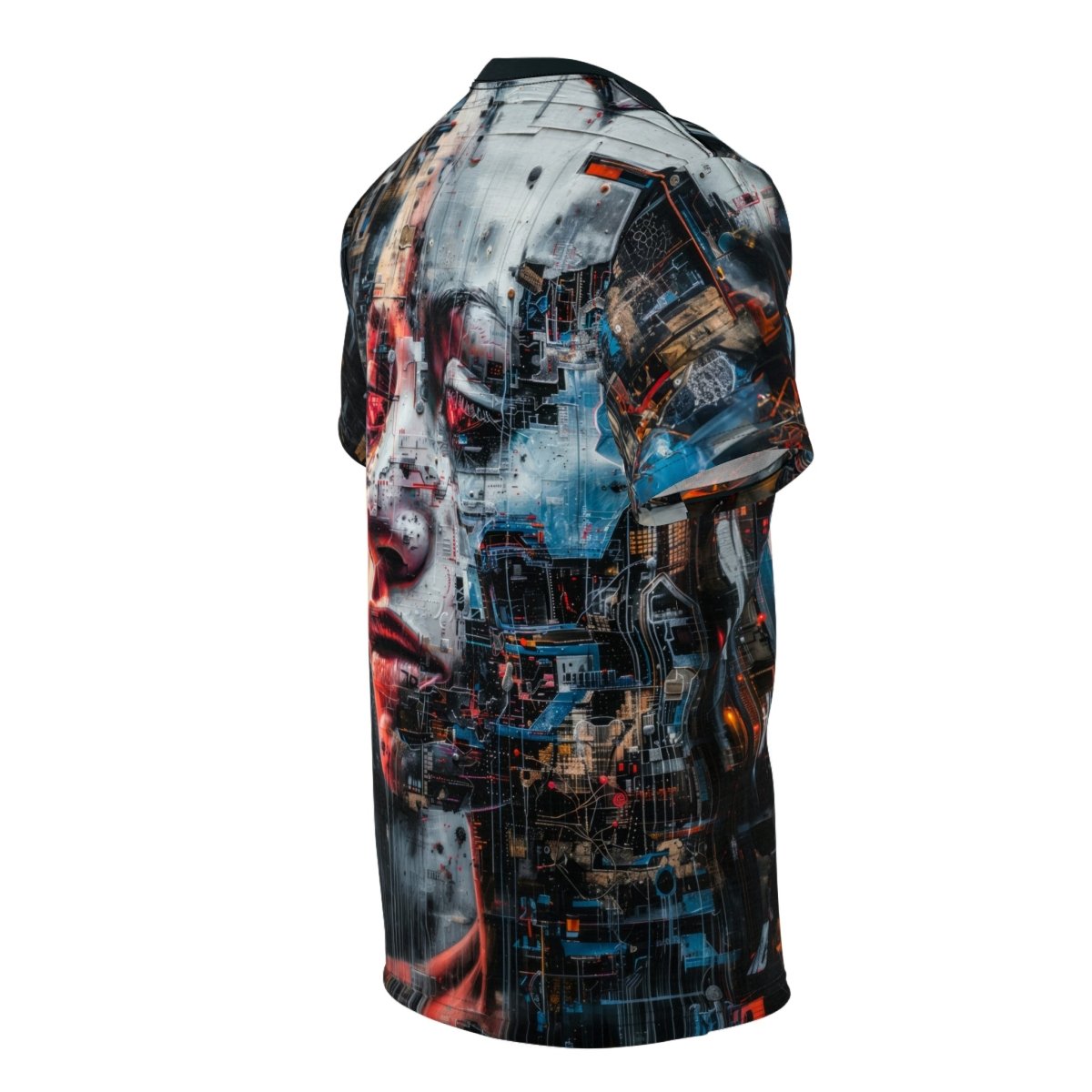 Cyber Dreams T-Shirt (AOP) - Elegant Deer